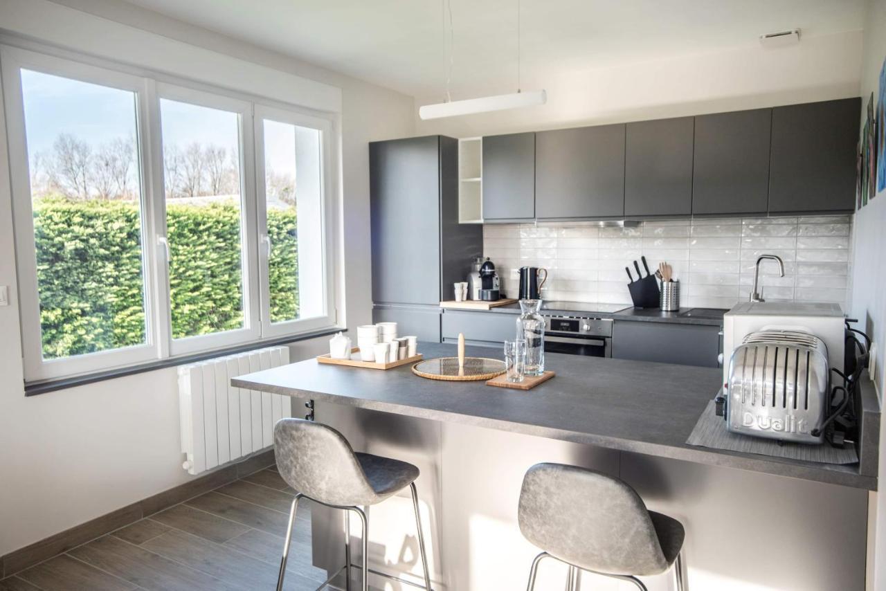 Passepierre villa rénovée à l'orée de la zone naturelle Groffliers Exterior foto